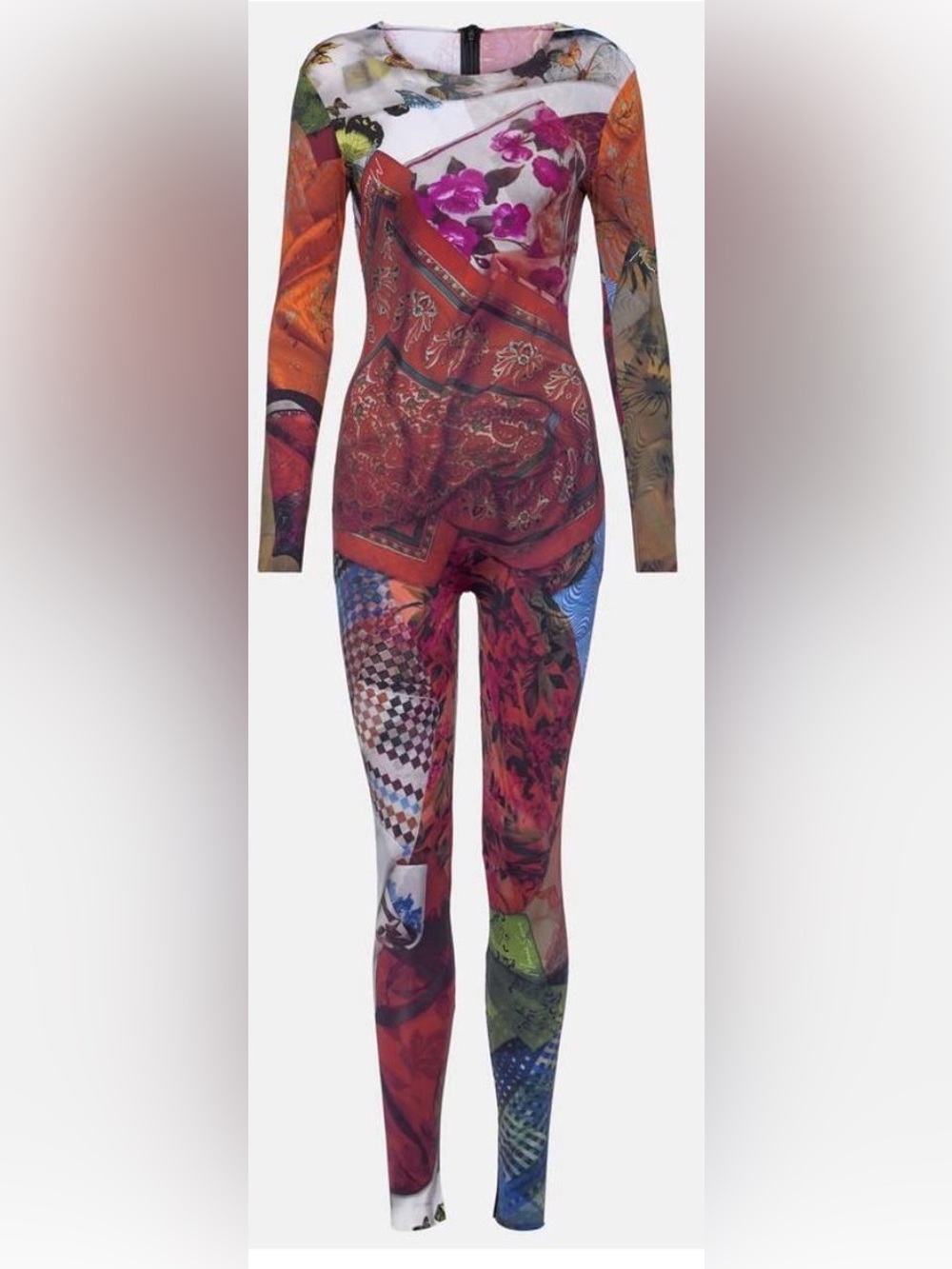 Marine serre Long Sleeve Jumpsuit